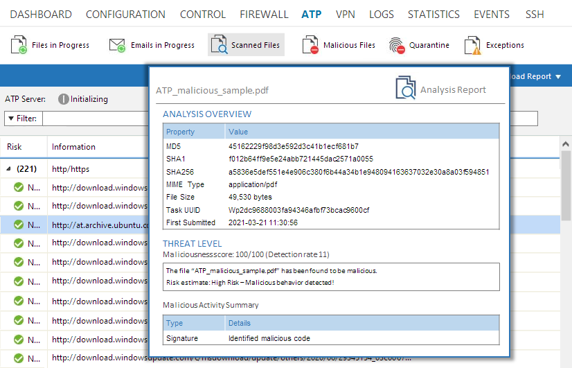 Barracuda CloudGen Firewall VPN editor